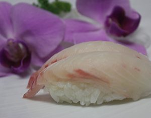 Snapper sushi