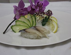 Mackerel sushi