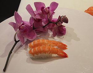 Shrimp sushi
