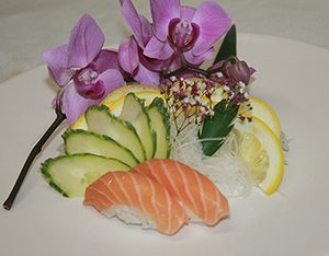 Salmon sushi