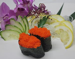 Flying Fish Roe sushi