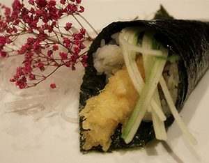 Tempura Shrimp Hand-Roll