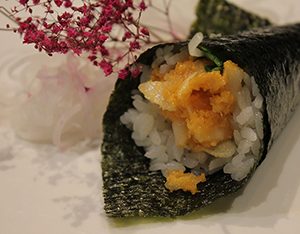 Crispy Spicy White Tuna Hand-Roll