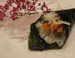 Yam Tempura Hand-Roll