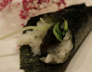 Pickle Mushroom Hand-Roll