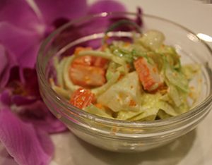 Flying Fish Egg Salad